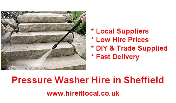 Jet Washer hire in Sheffield