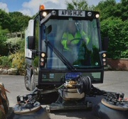 Pedestrian Sweeper Hire