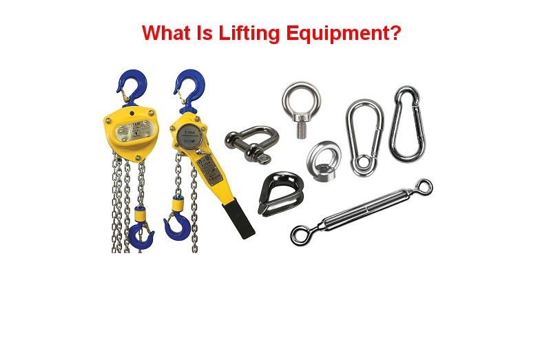 What is lifting equipment